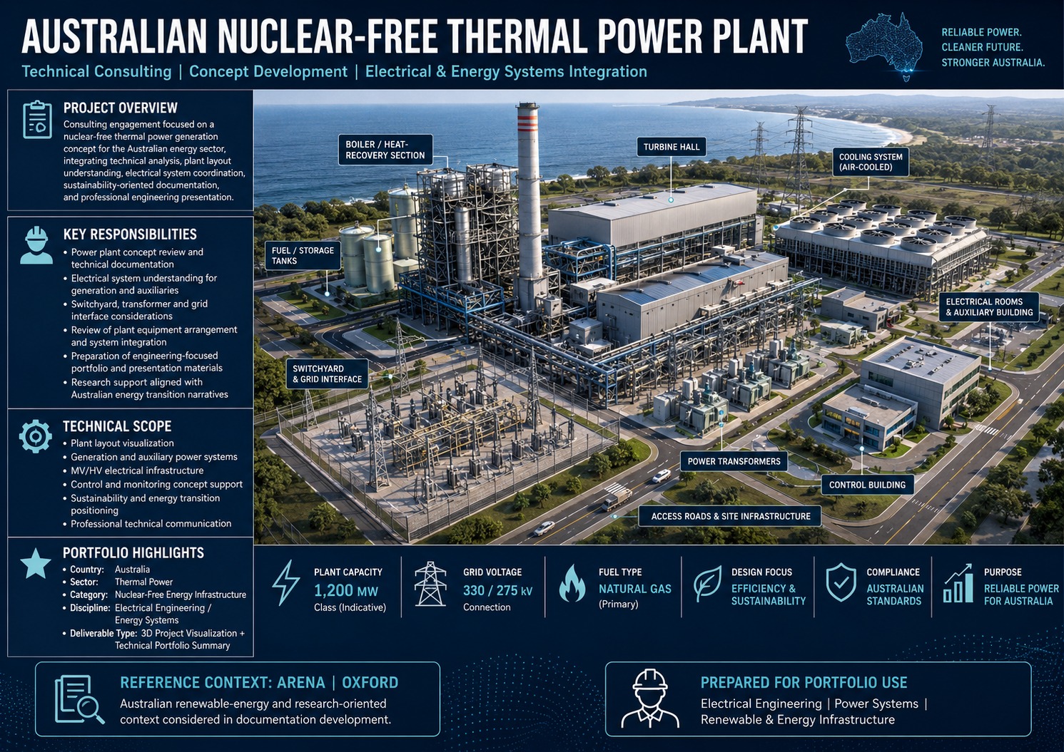 Australian Nuclear-Free Thermal Power Plant